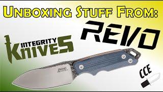 Unboxing Items from IntegrityKnives.com and REVO Knives