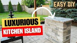 Luxury Made Easy: DIY AirStone Outdoor Kitchen Island Build