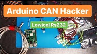 Arduino CanHacker Lowicel (дружим Ардуино с программой CanHacker)