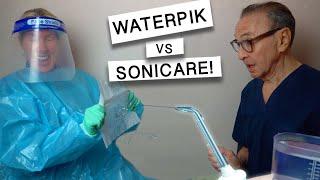 WATERPIK vs SONICARE | Pressure Test & Review