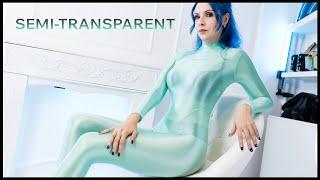 New Sheer Amoresy "Superfine" Catsuits - Transparent Spandex Look