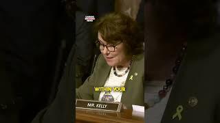 Sen Rosen LOSES IT when Hegseth tells her time's up