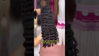  You Gotta See This Glueless Deep Wave Wig! No Fuss, Just Waves! ‍️#wiglife #deepwave #shorts