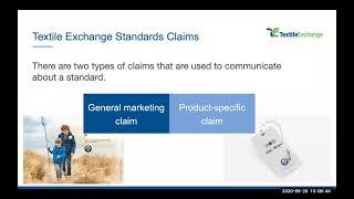 Webinar Global Recycled Standard GRS Recycled Claim Standard RCS in Action Part 2