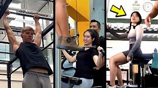 Terrifying People in The Gym With Calisthenics