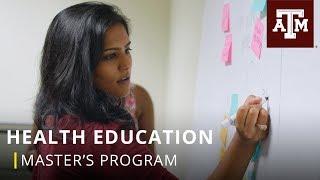 Master's Program: Health Education