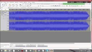 Уроки по Audacity #3 - изменение тона и скорости воспроизведения