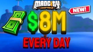  How To Get 8 Million Cash In ONE DAY! | Roblox Mad City Chapter 2