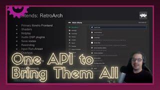 libretro: One API to Bring Them All
