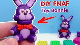 Five Nights at Freddy's Toy Bonnie from clay DIY