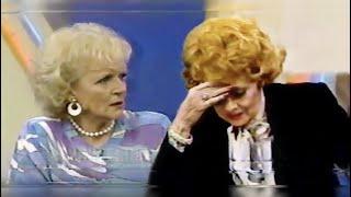 "You Don't Buzz A Legend" - Betty White defends her friend Lucille Ball