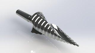 Kademeli Matkap Ucu Tasarımı - Step Drill Bit Design Solidworks