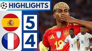  Spain vs France (5-4) | All GOALS & HIGHLIGHTS | Nations League Semi Finals!