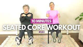 Seated Core Workout for Seniors, Beginners