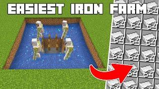 The FASTEST Iron Farm in Minecraft 1.21+ | 1450+ Iron Per Hour!