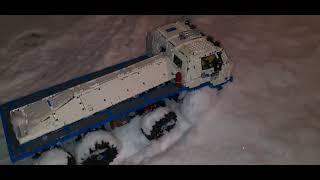 Mould King, Set 13144, Tatra 8x8 Snowrunner , with glorious russian anthem