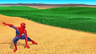 SPIDERMAN vs 183,603,794 ZOMBIES! (Ultimate Epic Battle Simulator 2)