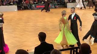 Alexey Glukhov - Anastasia Glazunova, slowfox. GOC 2019, WDSF Grand Slam Standard.