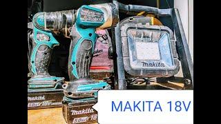 MAKITA 18V.Прожектор и фонари.