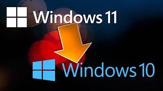 Downgrade von Windows 11 auf 10  Von Windows 11 zurück zu Windows 10 