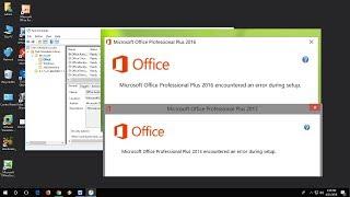 How to Fix Microsoft Office 2016 Encountered An Error During Setup (100% Works)