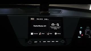 Kia Carens - Infotainment System (Kia Carens Prestige Options Model 2024)