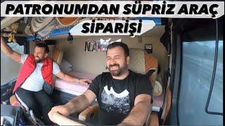 SÜRPRİZ TIR ? / PATRONUMLA SEFER ATTIK / TIR’da Tavuk Sote…!