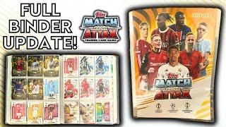 FULL BINDER UPDATE! | TOPPS MATCH ATTAX 2024/25 | ALL LIMITED EDITIONS, ULTIMATE TALENT CARDS & MORE