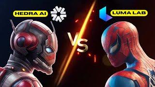 AI Video COMPARED: LUMA, vs HEDRA AI (2024)