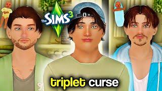 My Sims 3 family is cursed with triplets... (brb crying)