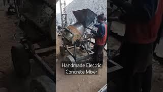 Handmade Electric Concrete mixer #mastermachinery #concretemixer #construction #handmade