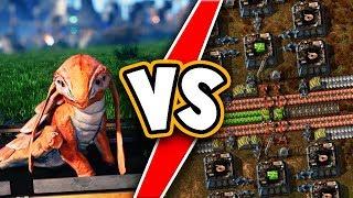 Satisfactory VS Factorio! WHO WILL WIN?