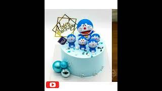 doraemon cake | doremon cake design | japanese doraemon cake #shorts #shortsvideo