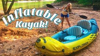 Eureka Springs, Arkansas Things To Do! | Beaver Lake Kayaking at Van Winkle Hollow Intex Explorer K2