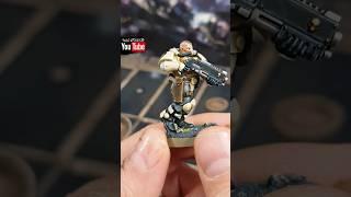 How to Paint Dark Brown Leather on Warhammer Miniatures.