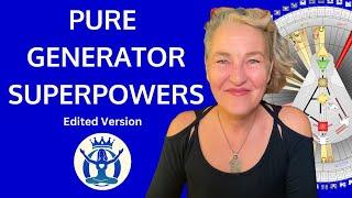 Pure Generator Superpowers | Human Design Video Essay | Maggie Ostara