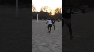 HAD TO PUT THAT MF UP THERE BOI! NEW VLOG OUT NOW!!!#MMF #BEACH #FOOTBALL #1v1 #BURNT!!!