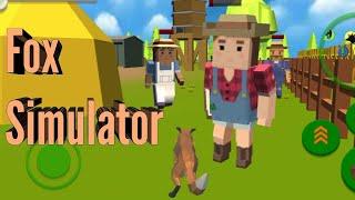 Fox Family - Animal Simulator 3D Game Android Gameplay (CyberGoldFitch)