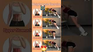 chair workout at home #bodyfit #reducebellyfat #weightlossexercise #yoga #homeexercise