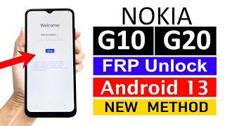 NOKIA G10/G20 Google Account Bypass ANDROID 13 (No Need Computer) | LATEST UPDATE