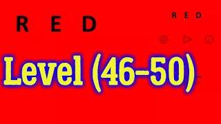 Red Level 46 47 48 49 50 Bart Bonte Game Android iOS