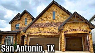 MUST SEE! LUXURY LIVING IN SAN ANTONIO TEXAS | VISTAS AT SONOMA | TEXAS HOMES | 3913 SF |5 BD 3.5 BA