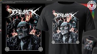 T-Shirt Design Tutorial In Adobe Photoshop 2022