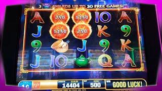 Ultimate FIRE link slot machines CHINA STREET and NORTH SHORE 