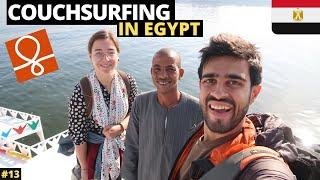 Couchsurfing on a boat IN EGYPT 