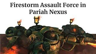 Firestorm in Pariah Nexus. NOVA List and More