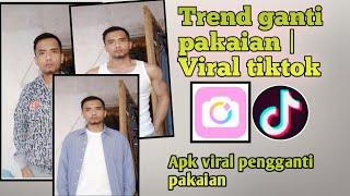 Cara edit foto Trend ganti pakaian | Viral tiktok