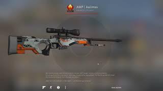 CS:GO AWP:ASIIMOV Black Scope - BLACKIIMOV Unboxing