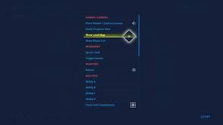 Warframe - Setting the touch pad button w/ gear wheel functions