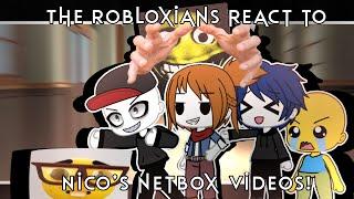Roblox Characters React To Nico Nextbots Videos! || Gacha Life || Gacha Lovely